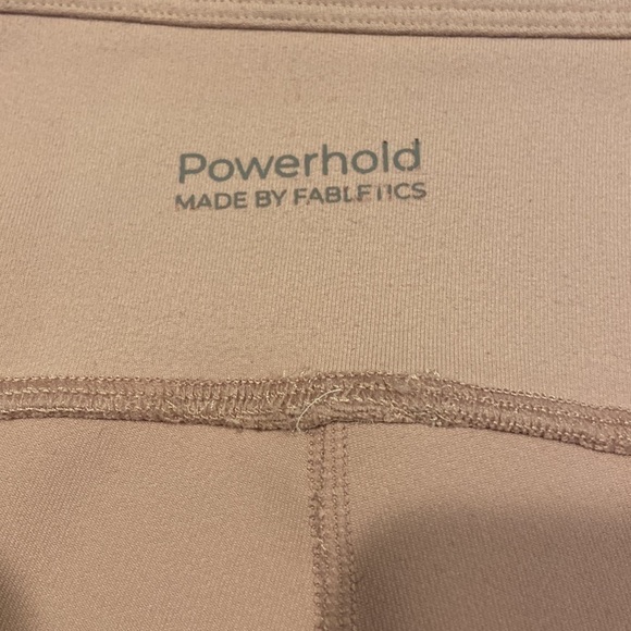 Fabletics Powerhold Dusty Pink Leggings Size Small - Picture 4 of 4